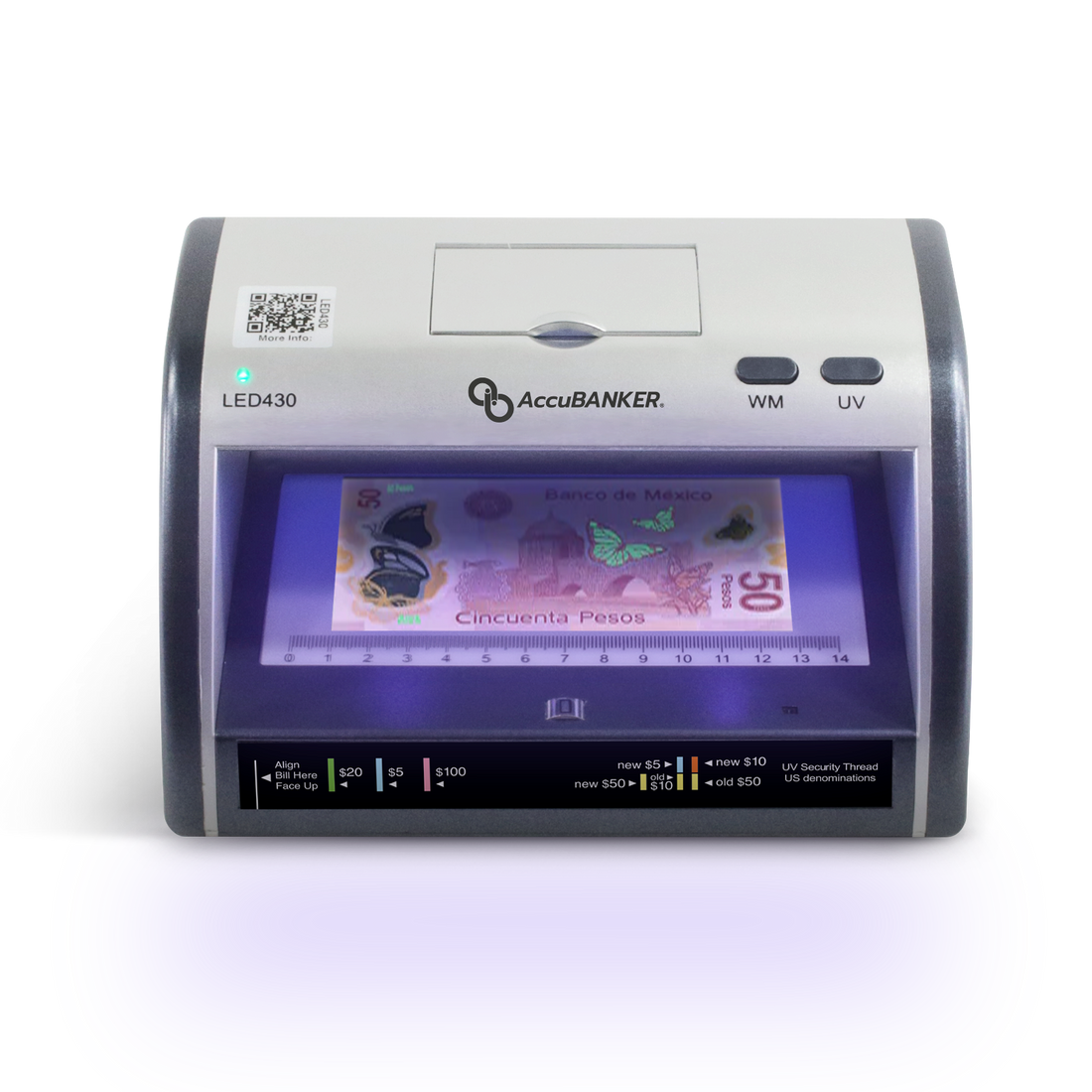 ¿Cómo detectar billetes falsos utilizando nuestra LED430.webp ¿Cómo detectar billetes falsos utilizando nuestra LED430