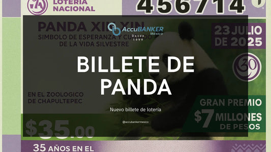 Billete del Panda: Xin Xin en la Lotería Nacional.webp Billete de Panda de la Lotería Nacional con la panda Xin Xin, conmemorando sus 35 años en el Zoológico de Chapultepec.