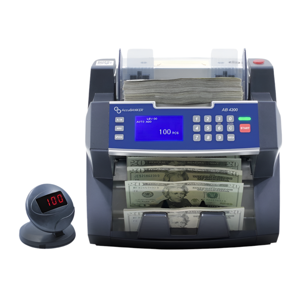 .webp Contadora de billetes AB4200 MG+UV AccuBANKER