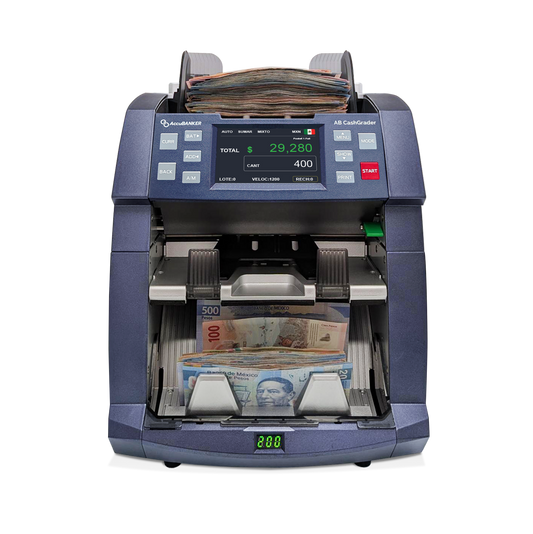 Contadora clasificadora de Billetes Mixtos AB8000 AccuBANKER.webp Contadora clasificadora de Billetes Mixtos AB8000 AccuBANKER