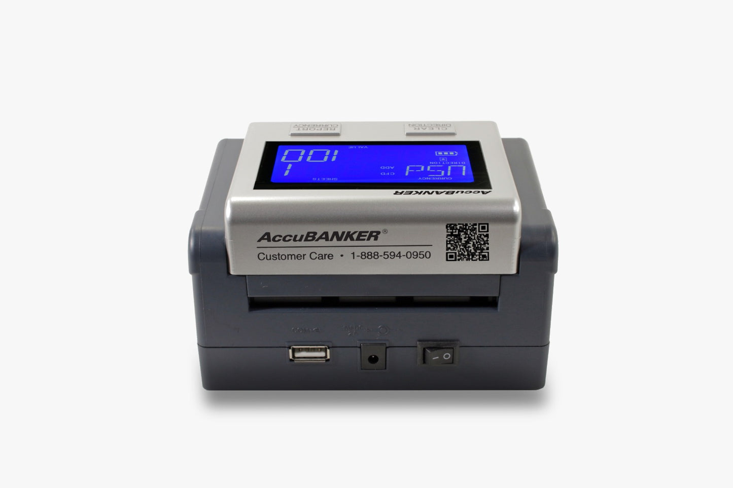 .webp Detector de billetes falsos con batería D585