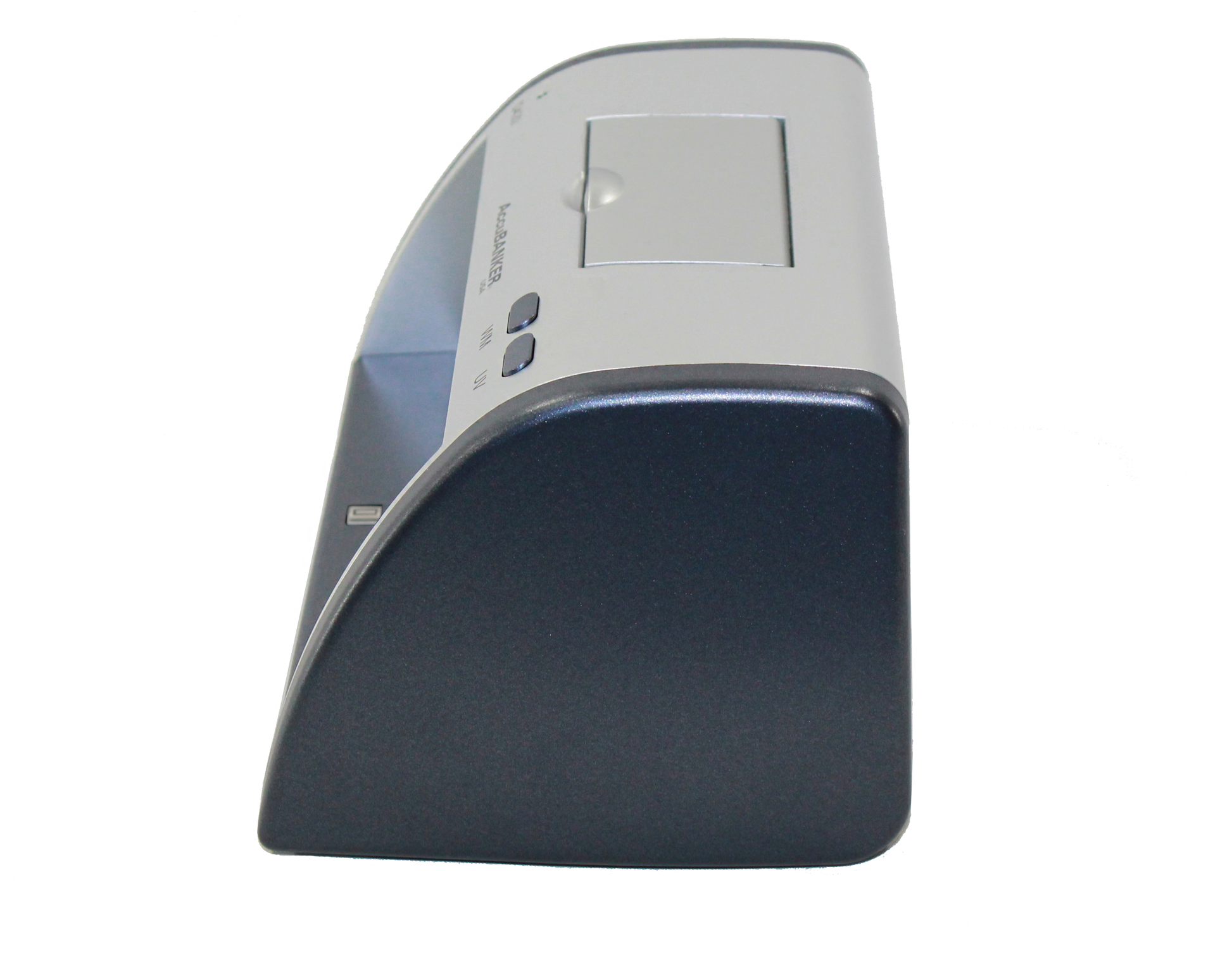 Detectora de billetes falsos LED430 vista lateral.webp Detectora de billetes falsos LED430 vista lateral