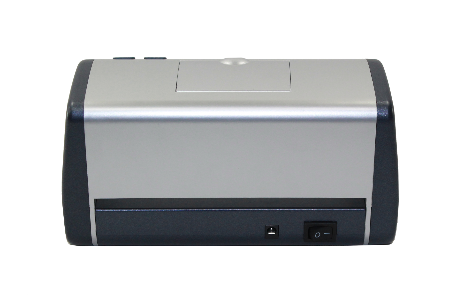 Detectora de billetes falsos LED430 vista trasera.webp Detectora de billetes falsos LED430 vista trasera