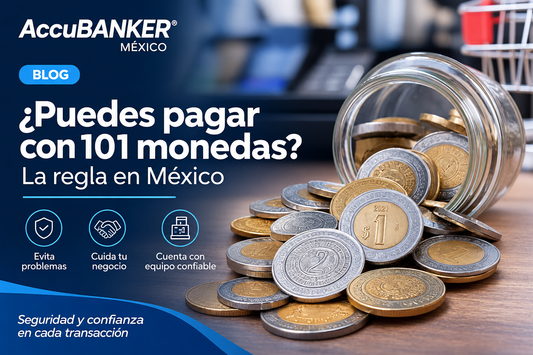 Límite de 100 monedas por denominación para realizar pagos en México según Banco de México