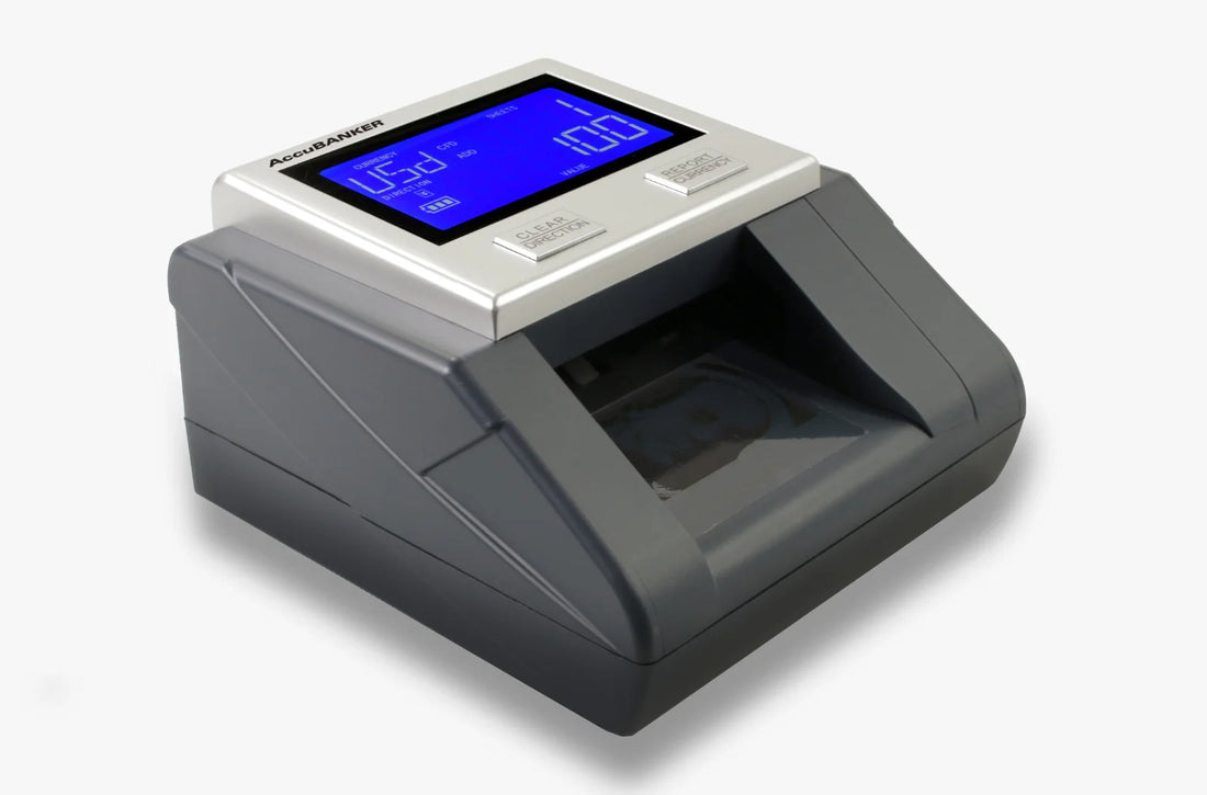 Detector de Billetes Falsos Portátil D585 | Seguridad Multi-Moneda para tu Negocio