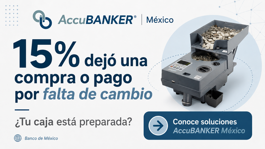 En un estudio de Banco de México, 15% de la población objetivo declaró haber dejado de realizar una compra o pago en efectivo por falta de cambio o morralla durante el periodo consultado.