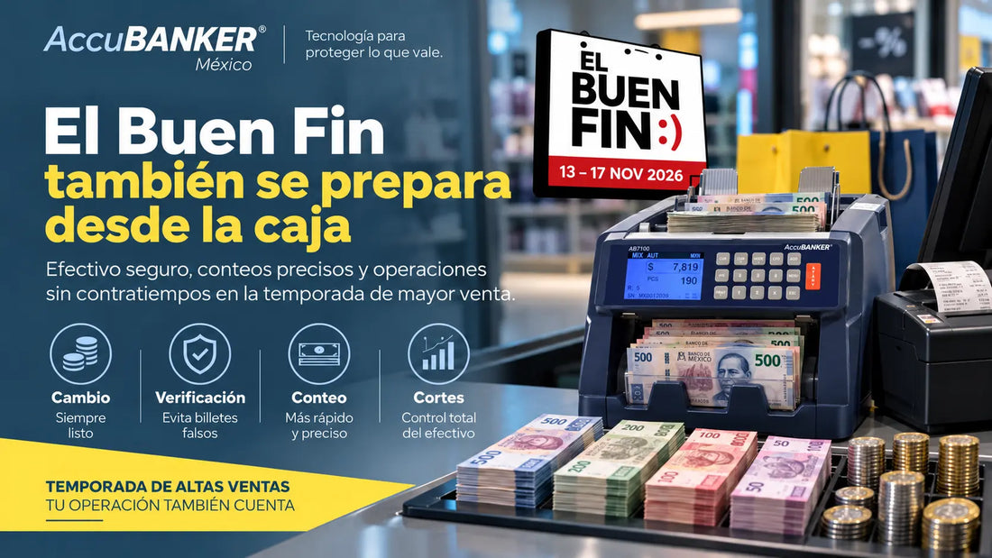 Manejo de efectivo y cierre de caja para negocios durante El Buen Fin 2026 en México