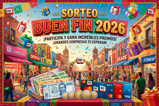 Sorteo Buen Fin 2026: pagos con tarjeta y efectivo en comercios mexicanos