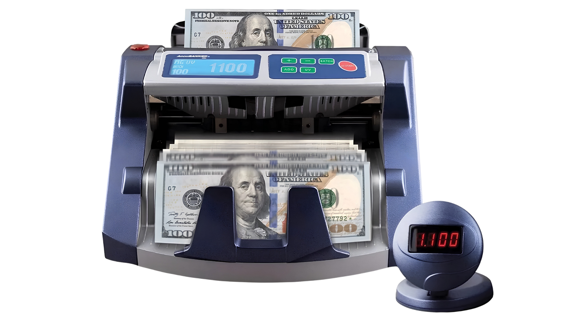 Contadora de billetes AB1100 Plus UV AccuBANKER