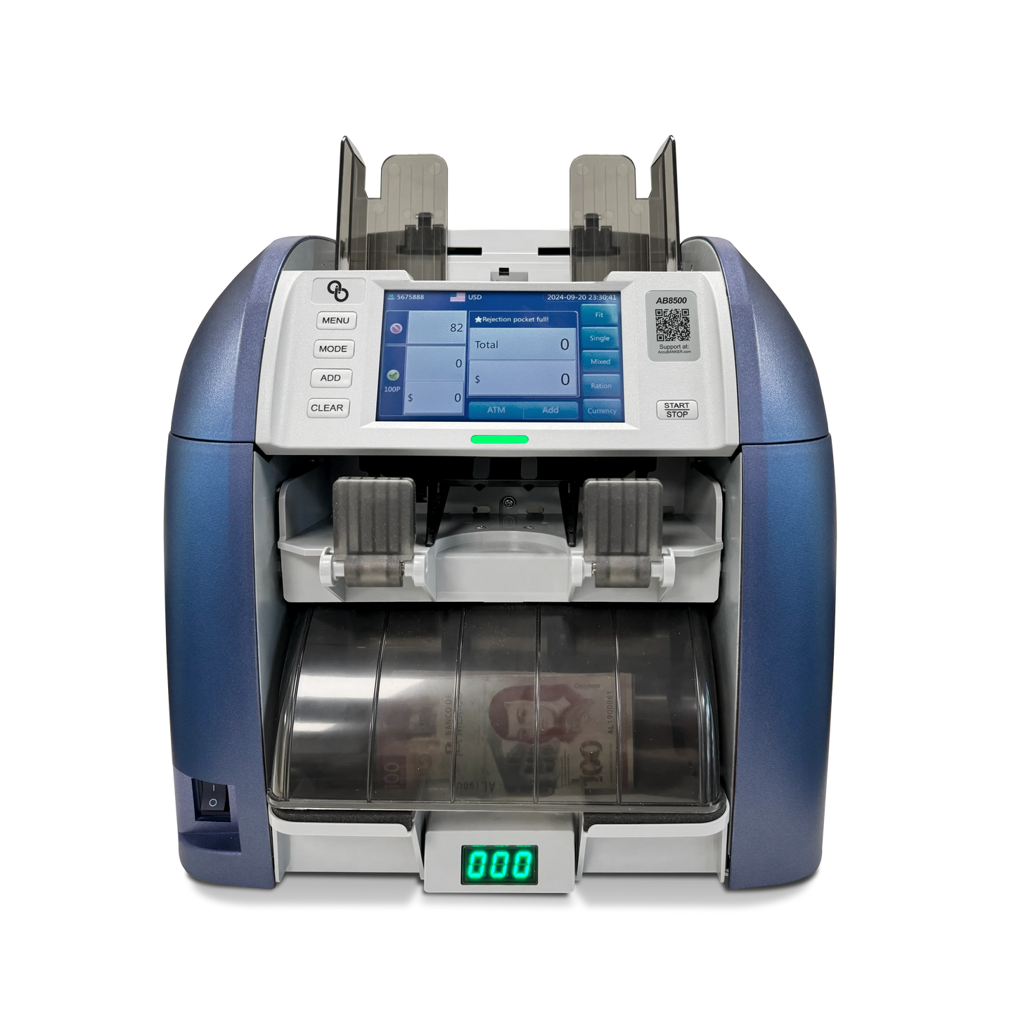 Contadora fitness de Billetes Mixtos AB8500 AccuBANKER