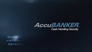 Detectora de billetes falsos D470, con batería AccuBANKER Portátil