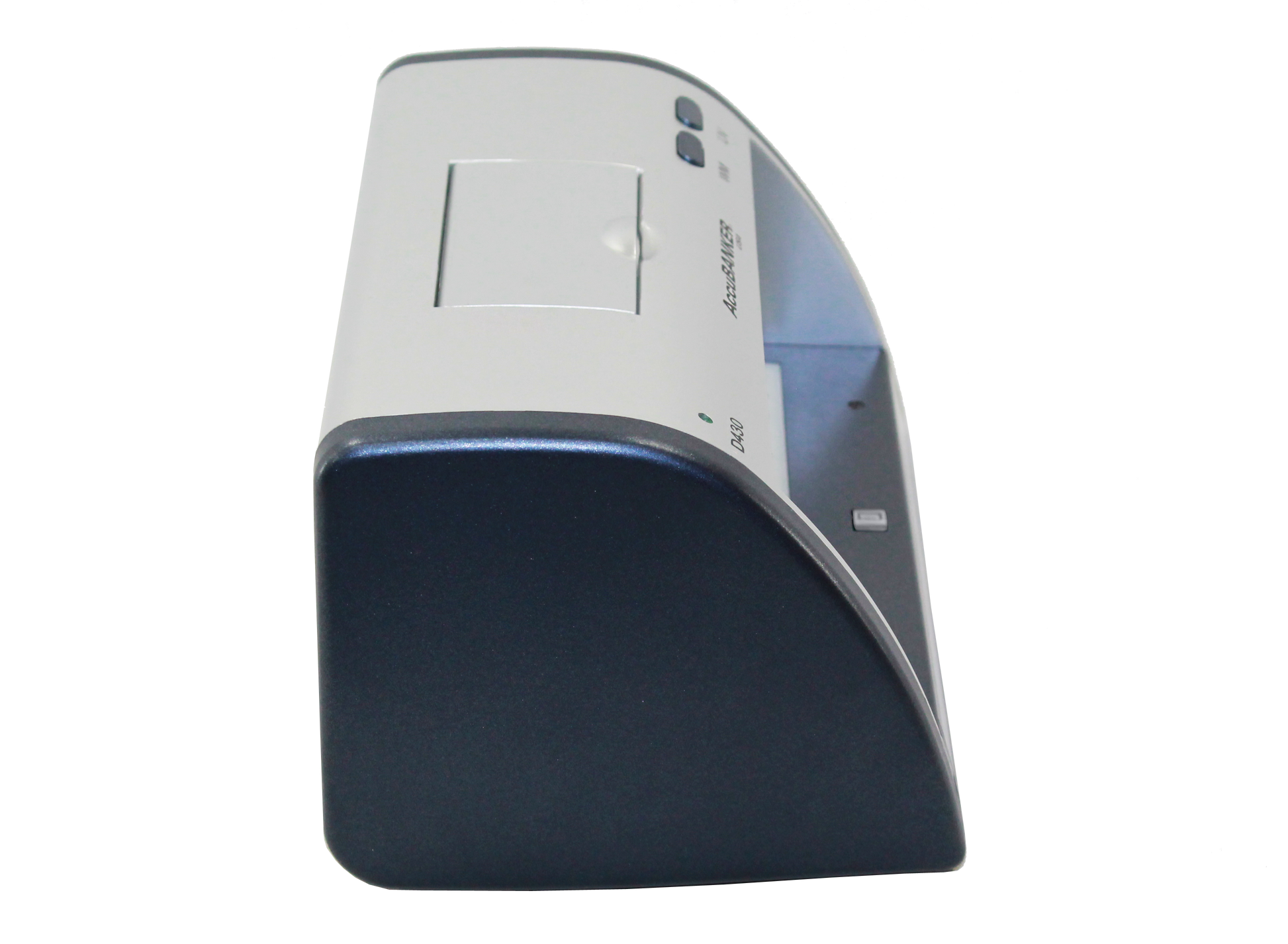 Detectora de billetes falsos LED430 vista lateral derecha